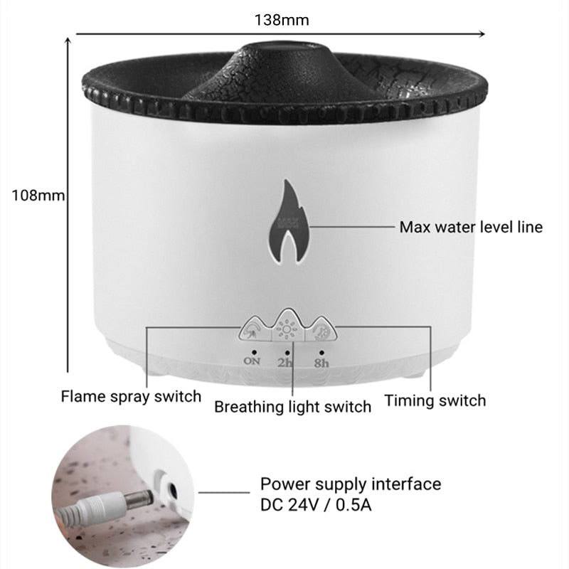 Houfort™ Volcano Diffuser